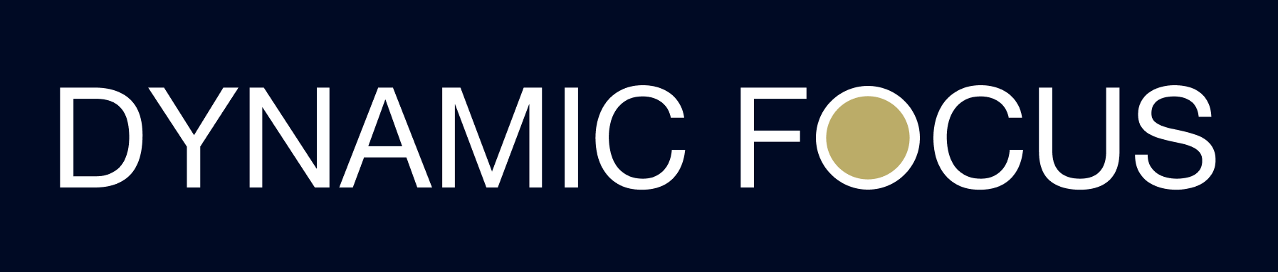 Dynamic Focus Logo-Deep Blue